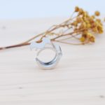 Anillo Ondas de Plata de Ley - Imagen 3