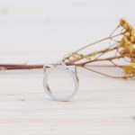 Anillo Zig Zag-Corona de Plata de Ley - Imagen 4
