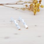 Pendientes Zigzag de Plata de Ley - Imagen 4