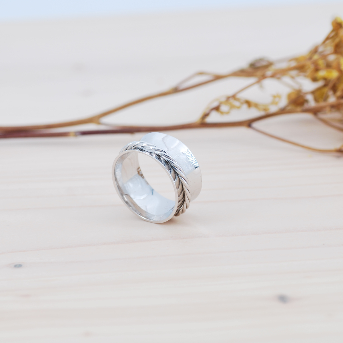 DSC_0165 Anillo Duo de Plata de Ley - Imagen 1