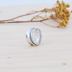 Anillo Duo de Plata de Ley - Imagen 2