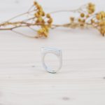 Anillo Prisma de Plata de Ley - Imagen 2