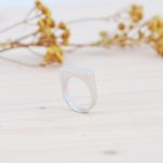 Anillo Prisma de Plata de Ley - Imagen 3