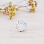 Anillo Orilla de Plata de Ley - Imagen 2