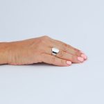 Anillo Orilla de Plata de Ley - Imagen 5